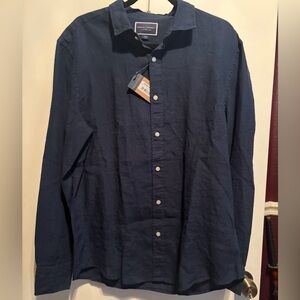 Men’s Charles Tyrwhitt Linen Button Up